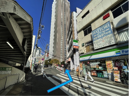 レンタルサロンYOURSまでのアクセス